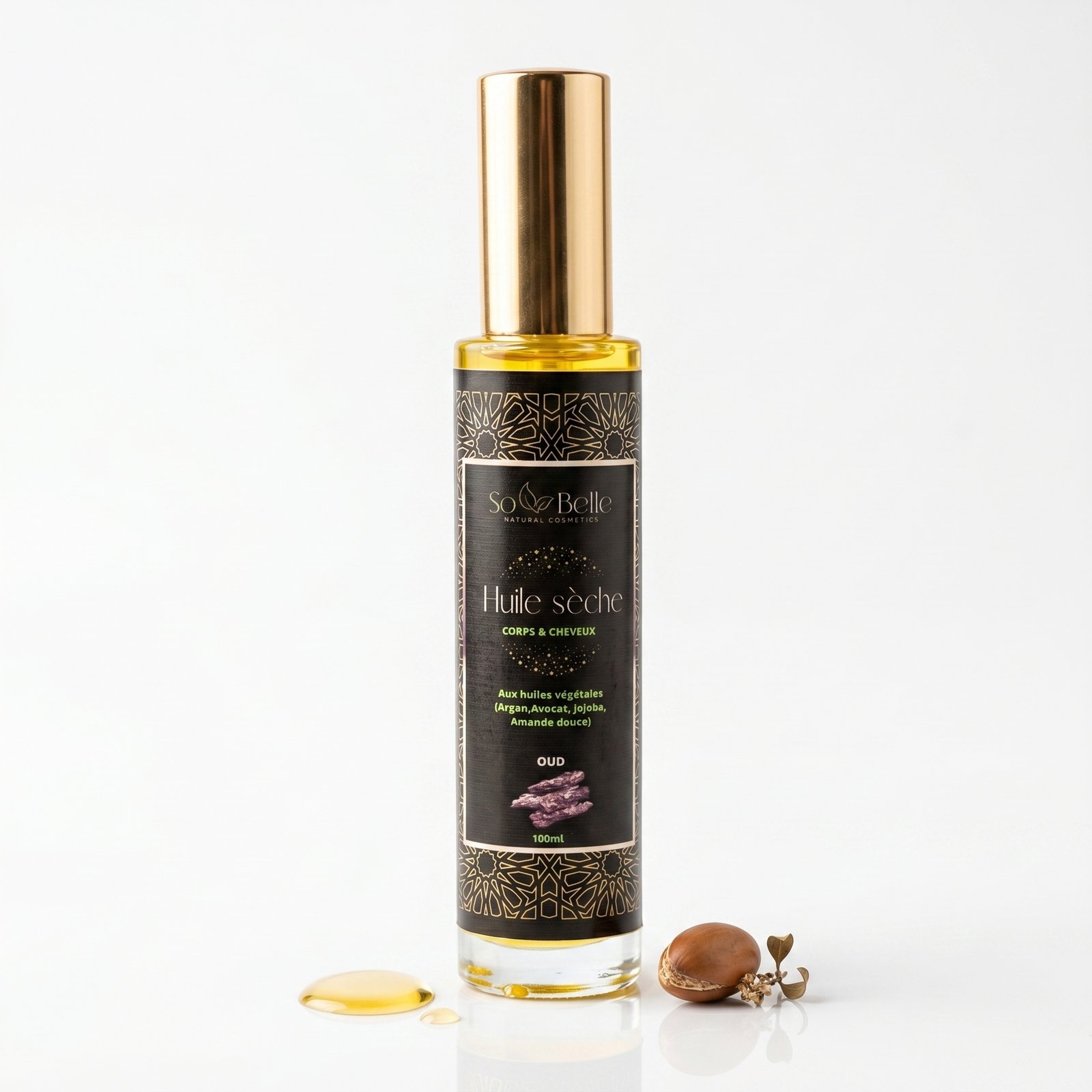 Huile Sèche Sublime – Nutrition Intense & Éclat Doré – Image 2