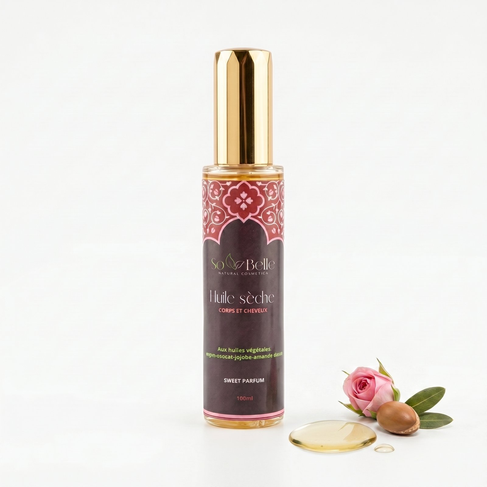 Huile Sèche Sublime – Nutrition Intense & Éclat Doré – Image 3